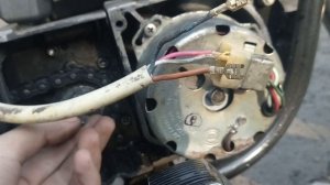 Установка 90 ват генератора на Минск крос 3.221