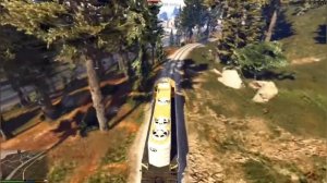 GTA 5 поезд под откос #gta5  #Grand Theft Auto #Grand Theft Auto 5 #ГТА 5 #train