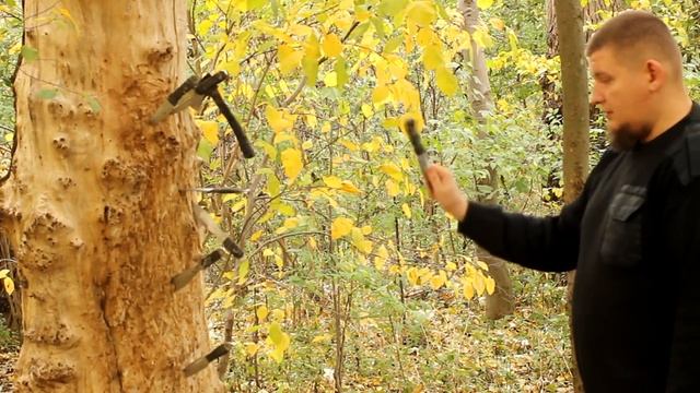 Как метать ножи. За лезвие. За рукоять. Школа Силы смотреть онлайн