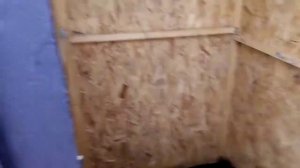 Туалет из OSB ч.2