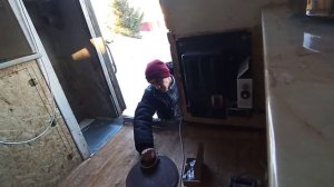 Вернул дровяную печь - буржуйку в автодом. ГАЗ 66