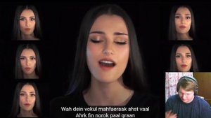 Skyrim - The Dragonborn Comes - Cover by Rachel Hardy РЕАКЦИЯ