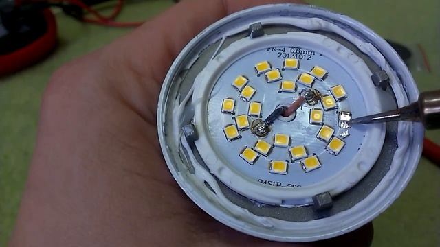 Ремонт светодиодной LED лампы Ecola Экола