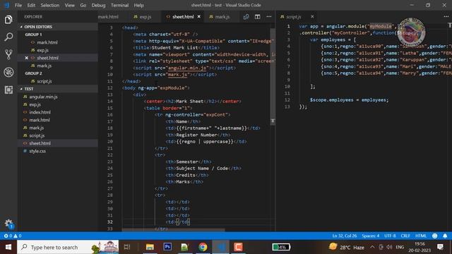 Expressions in Angular JS | தமிழ்