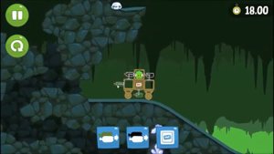 Bad Piggies Game Walkthrough Ground Hog Day Blue Level 4