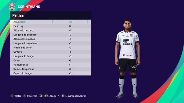 EDIT FACE CAETANO PES 2021 смотреть онлайн