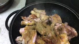 93. Чахохбили из домашней курицы. Самый простой рецепт.
