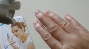 Перелом пальца руки. Снимаю фиксатор...