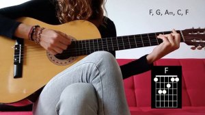 Heaven - Bryan Adams - Guitar Chords - Easy Tutorial - Play Along