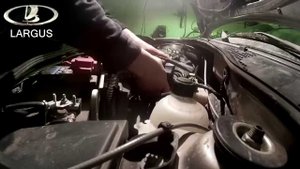 Замена воздушного фильтра в LADA Largus (ТО 2)