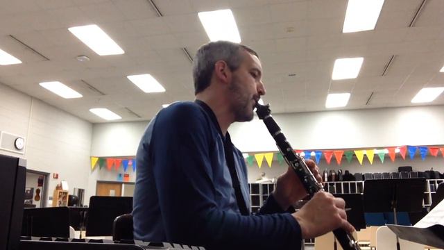 "Undercurrent" bass clarinet solo смотреть онлайн