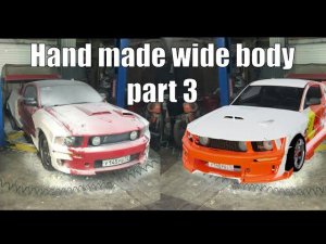 Hand Made Wide body kit for Mustang 5 s197 #swagin