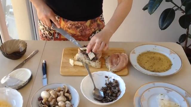 Фаршированная Куриная Грудка
