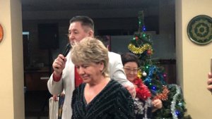 Ришат Галиханов на новогоднем огоньке в Уфе