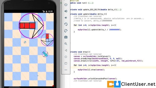 Android Tutorial #77 Store your sprite java objects in an array смотреть онлайн