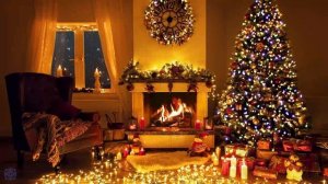 Красивая рождественская заставка для создания уюта в доме