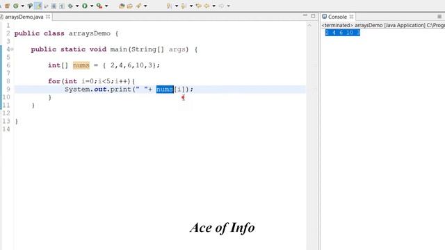 One dimensional and Two dimensional Arrays in java | java Arrays Tutorial part-1