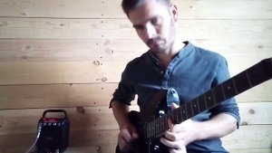 Тест :китайская гитара Kuruisi + distortion Kokko +usb колонка Haoyes. ( новичкам для занятий )