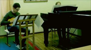 Под жарким солнцем Андалузии. Пьеса для домры и фортепиано. Композитор Катерина Гигевич.