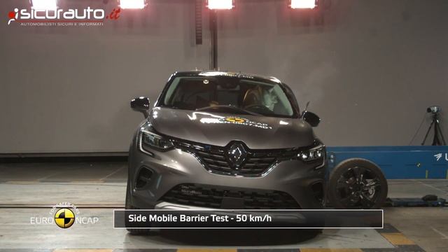 Renault Captur - 2019 - Crash test Euro NCAP смотреть онлайн