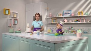 ☀️С добрым утром, малыши! Готовим печенье - Хрю-Шеф!