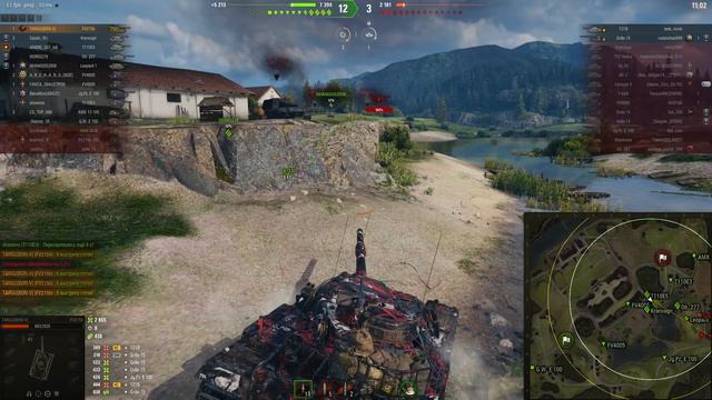 ЛУЧШАЯ ПУШКА В ИГРЕ ? ОБЗОР АПНУТОГО FV215b ! МИР ТАНКОВ