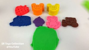 8 Color Play Doh and Molds | Surprise Eggs, Chupa Chups, Super Wings