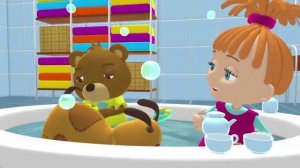 Tom and keri 24 - Dog’s bath English for Kids Preschool - Том и Кэри на английском для детей