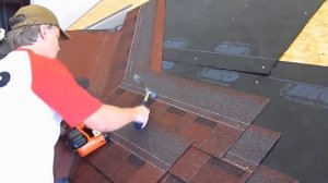 Устройство ендовы методом "Калифорнии"