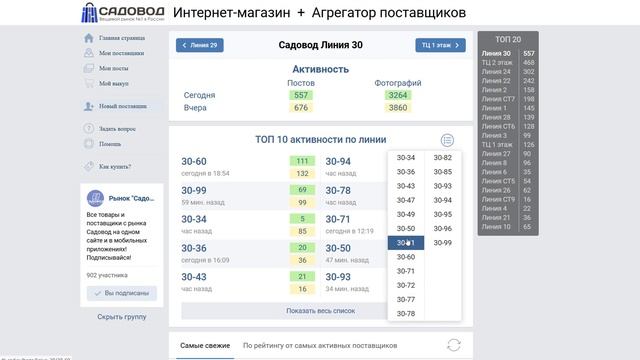 Обзор базы поставищков (агрегатора) рынка Садовод смотреть онлайн