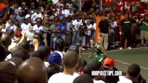 Kevin Durant Vs. Michael Beasley! Hype Matchup At Dyckman Park!!