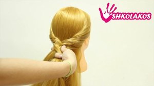 ЛЕГКАЯ ПРИЧЕСКА для девочек в школу