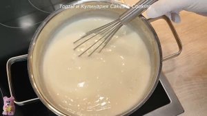 Один из самых вкусных тортов! БИСКВИТНЫЙ с малиной! 30х30 см! Большой торт ручным миксером!