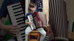 игра на аккардеоне, вальс под небом Парижа!!!