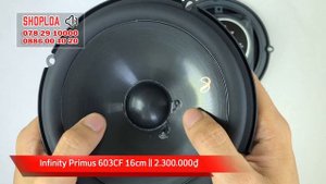 Infinity Primus 603CF 16cm || Combo loa lắp cánh cửa xe hơi || Shoploa.vn - 0782910000 - 0886001020