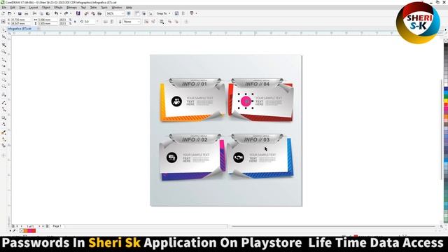 500+ Infographics Templates Download In CDR Files |Sheri SK| смотреть онлайн