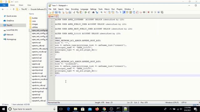 How to Install Oracle Database 19c and Oracle APEX with ORDS