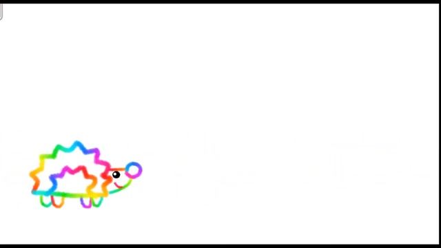 Как нарисовать Птичку, Ёжика / мультик how to draw Птичка для детей /Раскраски Малышам смотреть онлайн