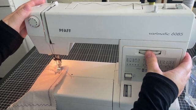 Pfaff Varimatic 6085 Bedienungsanleitung sewing Maschine смотреть онлайн