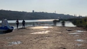 Голубицкое соленое озеро. Лечение под открытым небом. Краснодарский край .