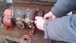 Оригинальное крепление шкива на первичном валу КПП.