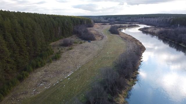 Неудачная рыбалка на реке Исеть в ноябре. Красивые виды с воздуха. смотреть онлайн