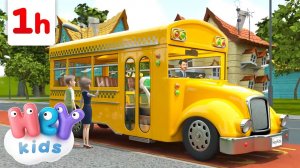 Le ruote del bus e Altre Canzoni per Bambini ! | 60 minuti | HeyKids Italiano | Canzone Dell'Autobus