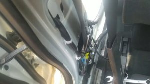 Перекупский ремонт ремня безопасности Nissan Rogue