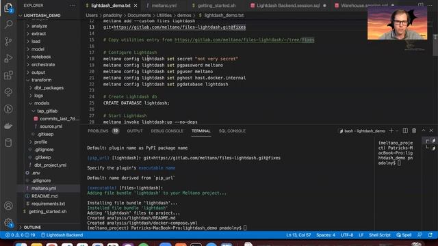 Meltano In Action - Lightdash смотреть онлайн