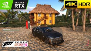 Forza Horizon 5 | CADILLAC CTS-V SEDAN 2016 Tuning | Logitech G25 | RTX 3060 | 4K 60 FPS | Gameplay