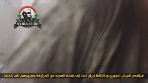 Сирия, 2013 г. Уничтожение блокированных наемников