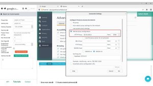 Настройка прокси в ParseHub