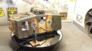 A7V Tank (Krupp), 1/35, MENG TS-017.