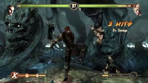 Mortal Kombat 9 Arcade Ladder JAX - EXPERT - No Matches Lost